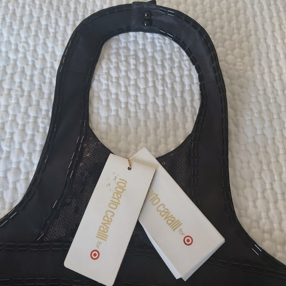 Roberto Cavalli "NWT" Sequin Halter Top - Picture 7 of 12